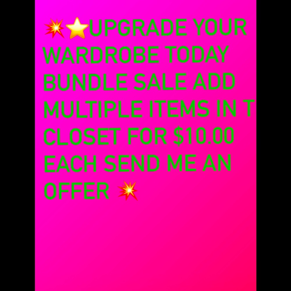 🌸Bundle multiple pants 👖 to save on Shipping  and price. Ship Same day 🌸